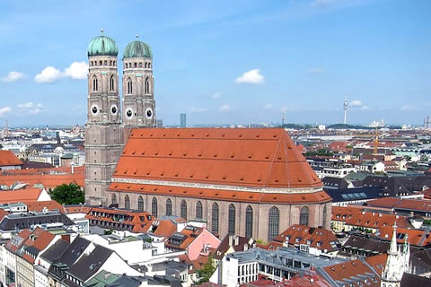 München Stadt Panorama - Munich City